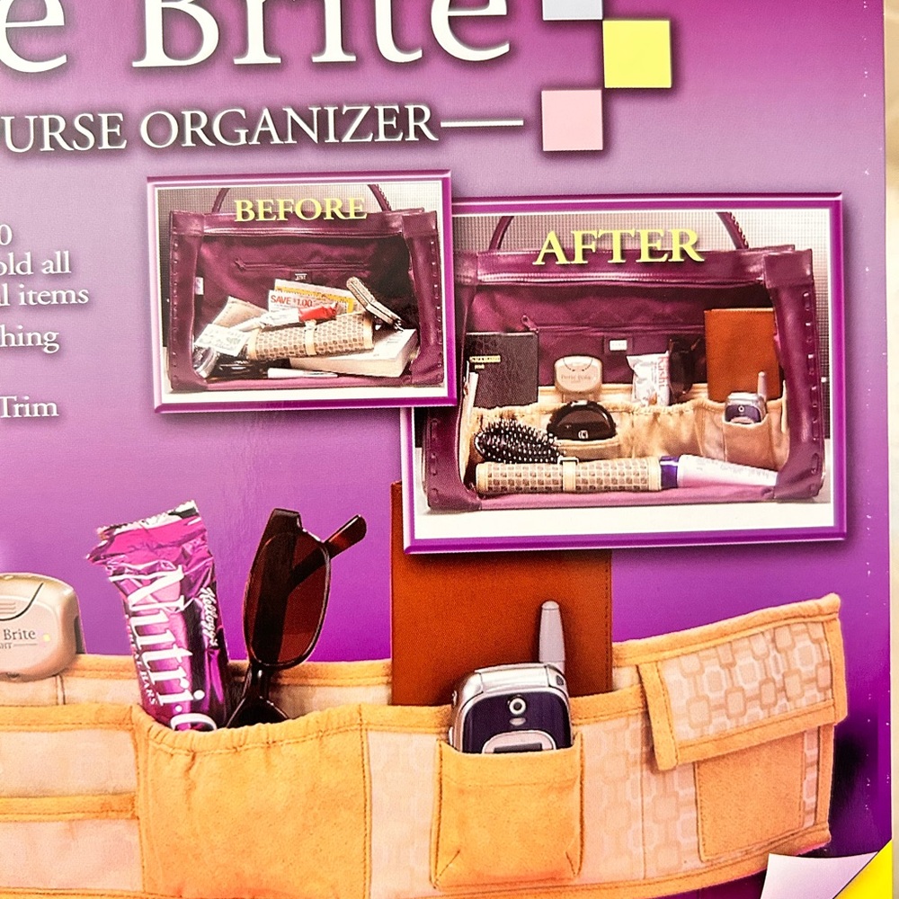 Purse Brite Purse Organizer with light.